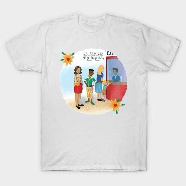 La Familia Rocha design 4 T-Shirt by Rola Languages